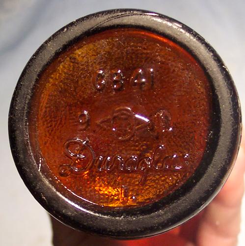 Old Brown Bottle Duraglas 53